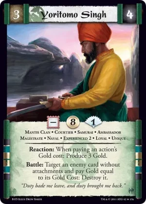 Yoritomo Singh XP2
