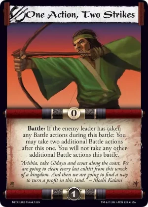 One Action, Two Strikes