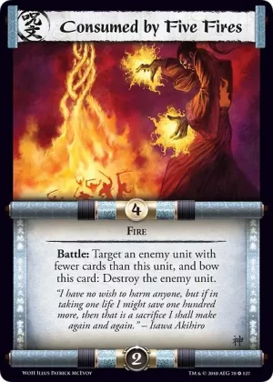 Consumed by Five Fires