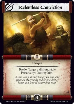Relentless Conviction