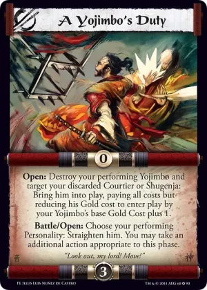 A Yojimbo's Duty