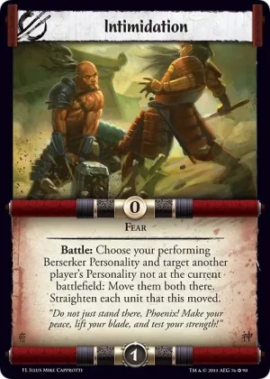 Intimidation