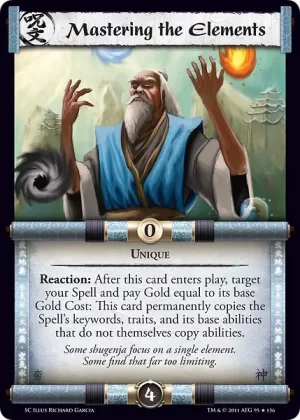 Mastering the Elements