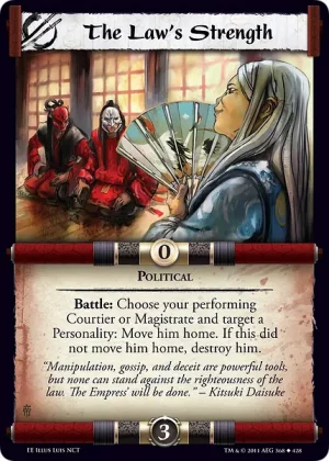 The Law’s Strength