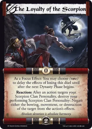 The Loyalty of the Scorpion
