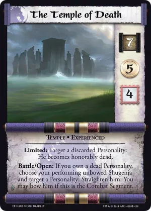 The Temple of Death XP