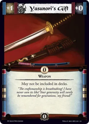 Yasunori's Gift (proxy)