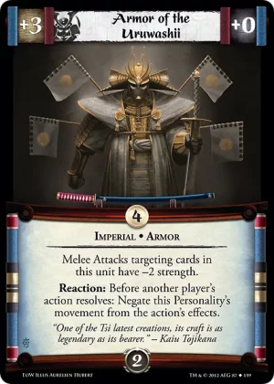 Armor of the Uruwashii