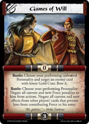 Games of Will