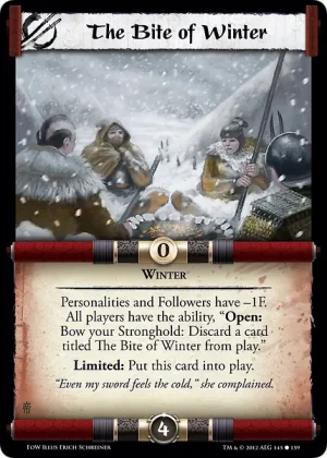 The Bite of Winter