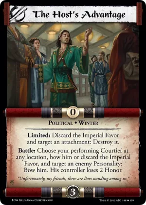 The Host's Advantage