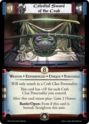 Celestial Sword of the Crab XP