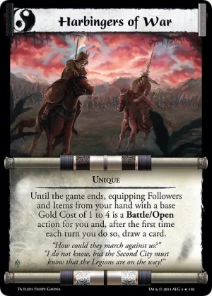 Harbingers of War