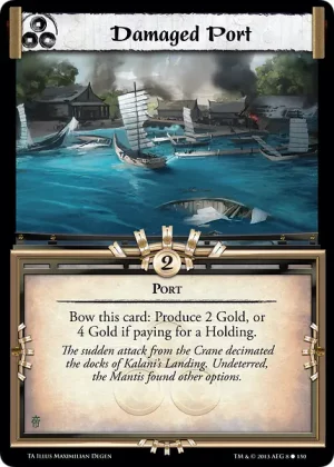 Damaged Port