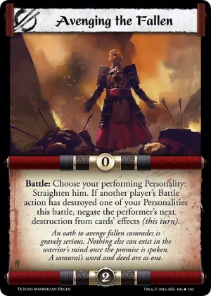 Avenging the Fallen