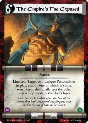 The Empire's Foe Exposed