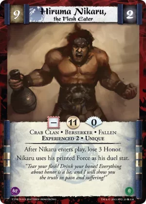 Hiruma Nikaru, the Flesh Eater XP2