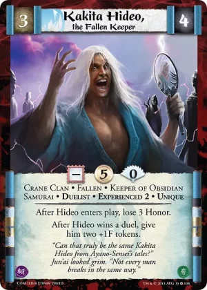 Kakita Hideo, the Fallen Keeper XP2