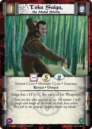 Toku Saiga, the Metal Storm FOIL