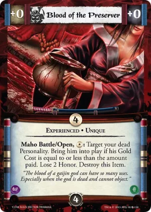 Blood of the Preserver XP