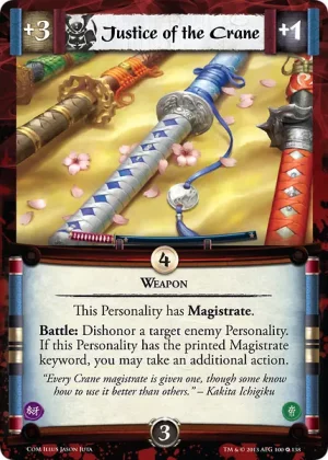 Justice of the Crane