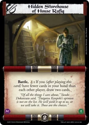 Hidden Storehouse of House Rafiq