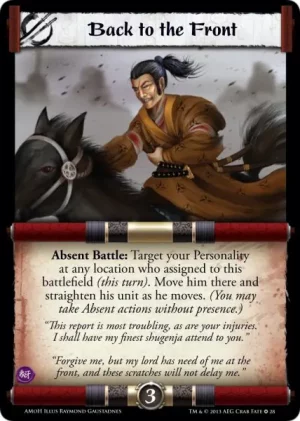 Back to the Front (CF28)