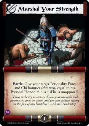 Marshal Your Strength (LF02)