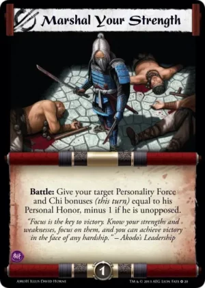 Marshal Your Strength (LF20)
