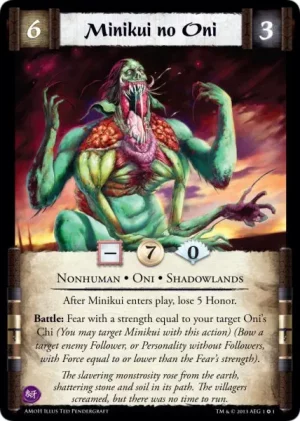 Minikui no Oni (X01)