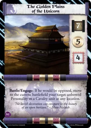 The Golden Plains of the Unicorn (2S) FOIL