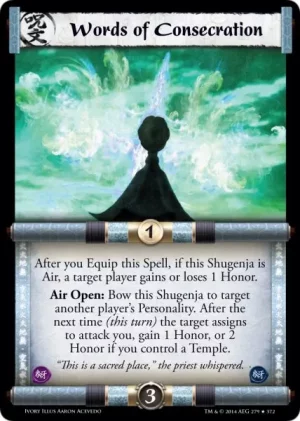 Words of Consecration