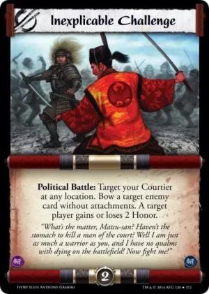 Inexplicable Challenge