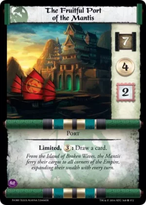 The Fruitful Port of the Mantis (2S)