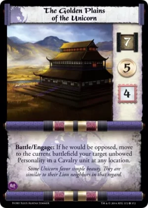 The Golden Plains of the Unicorn (2S)