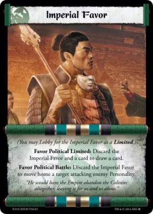 Imperial Favor (Mantis Clan) (2S)