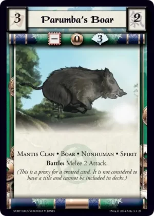 Parumba's Boar (proxy)