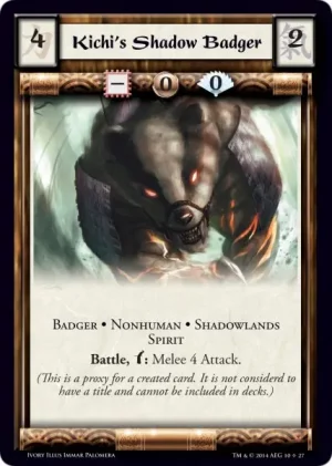 Kichi's Shadow Badger (proxy)