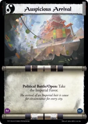 Auspicious Arrival