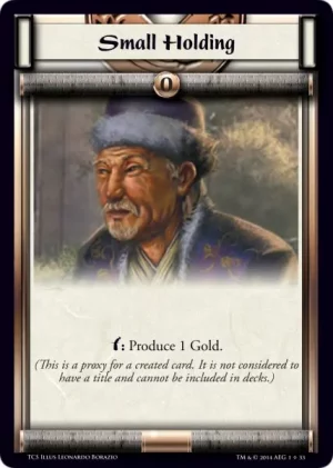 Small Holding (proxy)