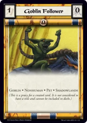 Goblin Follower (proxy)