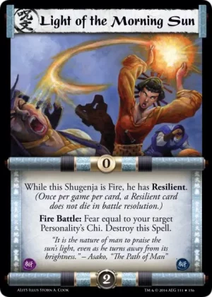 Light of the Morning Sun