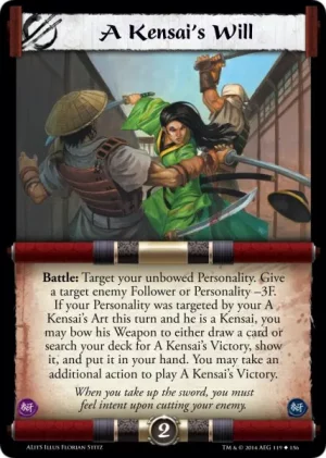 A Kensai’s Will