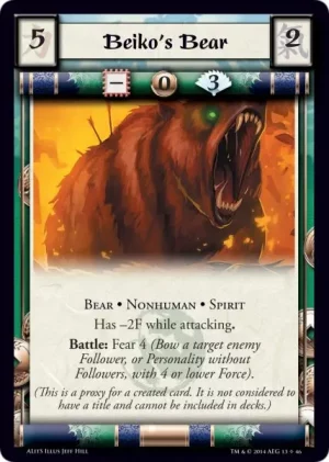 Belko's Bear (Proxy)