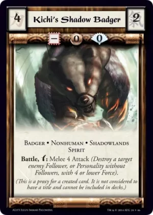 Kichi's Shadow Badger (Proxy)