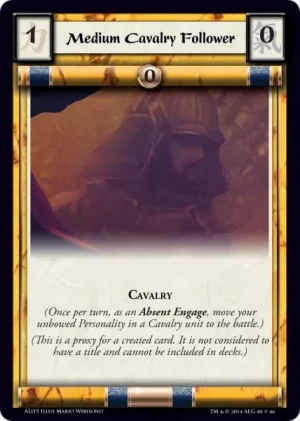 Medium Cavalry Follower (Proxy)