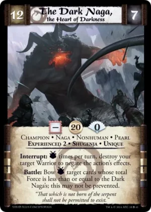 The Dark Naga, the Heart of Darkness XP2