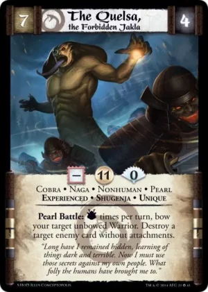 The Quelsa, the Forbidden Jakla XP