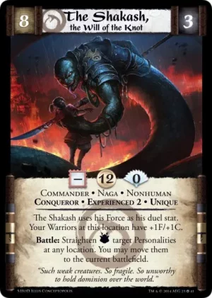 The Shakash, the Will of the Knot XP2