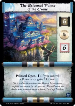 The Esteemed Palace of the Crane (2-sided) (C000)